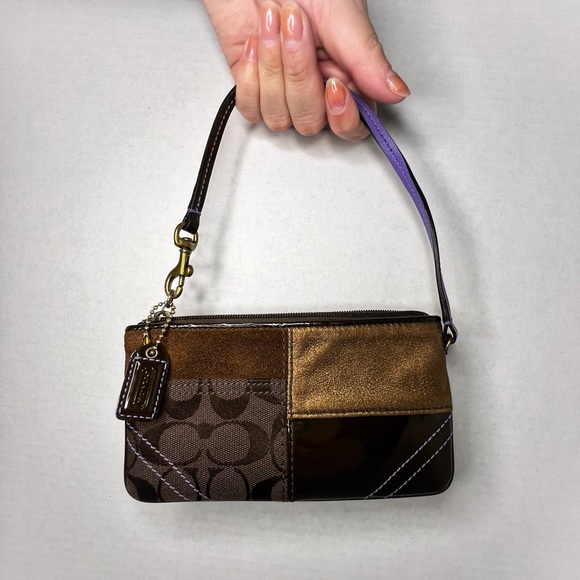 COACH Patchwork Wristlet - Picture 5 of 7